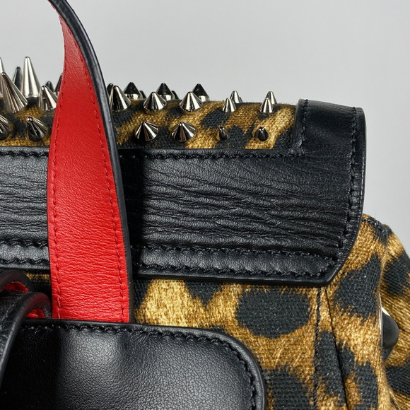 Christian Louboutin Explorer Funk Backpack leopard brown black - Picture 5 of 10